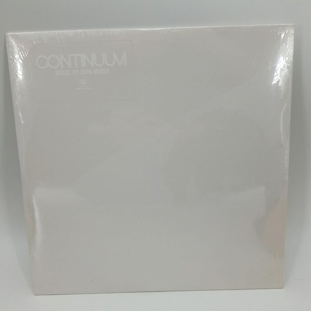 John Mayer Continuum 2LP Vinyl Sealed 2008 Reissue 180g Original Sticker